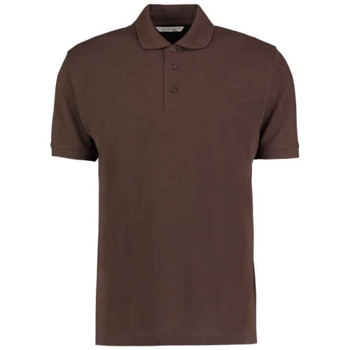 Custom Kustom Kit Superwash Classic Fit Polo Shirts from Total Merchandise - Chocolate