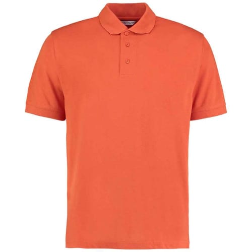 Custom branded Kustom Kit Superwash Classic Fit Polo Shirts from Total Merchandise - Burnt Orange