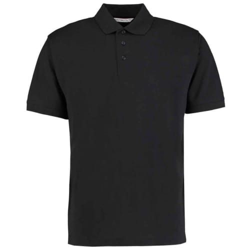 Branded Kustom Kit Superwash Classic Fit Polo Shirts from Total Merchandise - Black