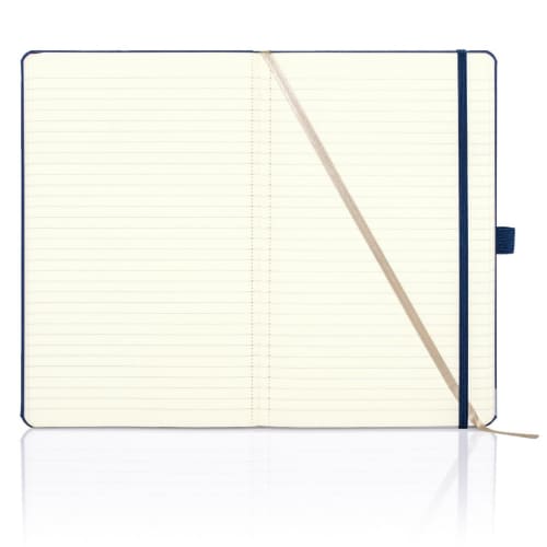 Custom Embossed Ivory Tucson Pocket Notebooks with Lined Pages from Total Merchandise