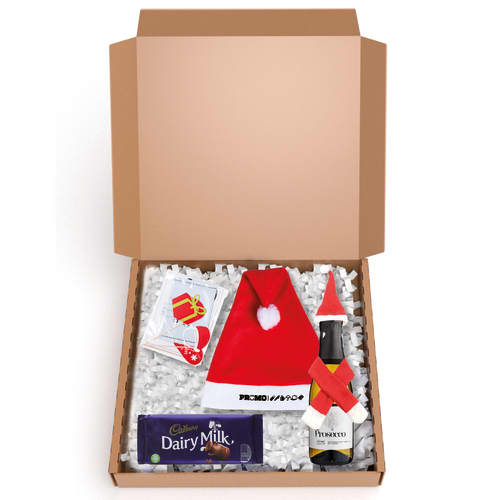 Custom Printed Mailable Virtual Christmas Party Boxes with your Logo from Total Merchandise