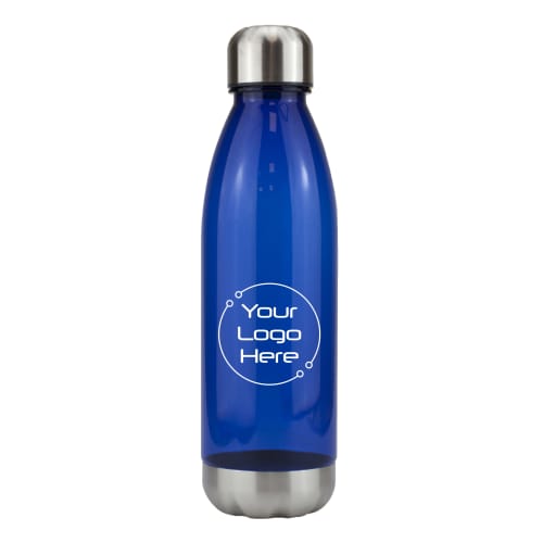 Leak proof tritan 750ml Havana water bottle with company logo by Total Merchandise