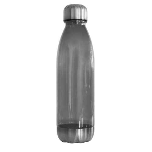 Branded 750ml Havana tritan water bottle in smoke colour by Total Merchandise