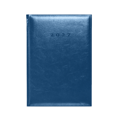 A4 Daily Colombia Diary in China Blue