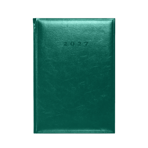 A4 Daily Colombia Diary in Green