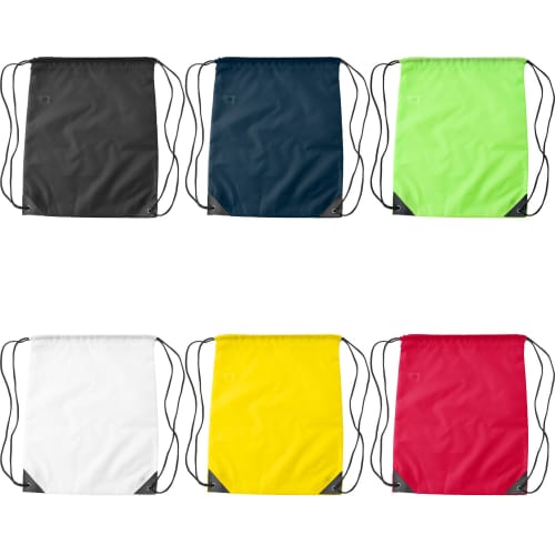 Swatch image for rPET Drawstring Bag in 6 bold colours by Total Merchandise