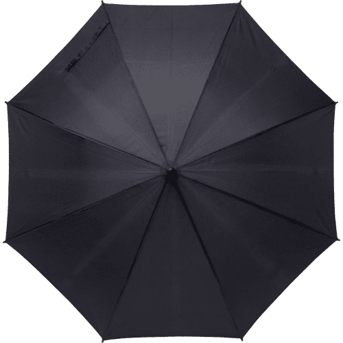 Promotional rPET Umbrella in black colour by Total Merchandise