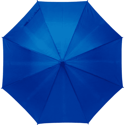 Custom printed rPET Umbrella in royal blue colour by Total Merchandise