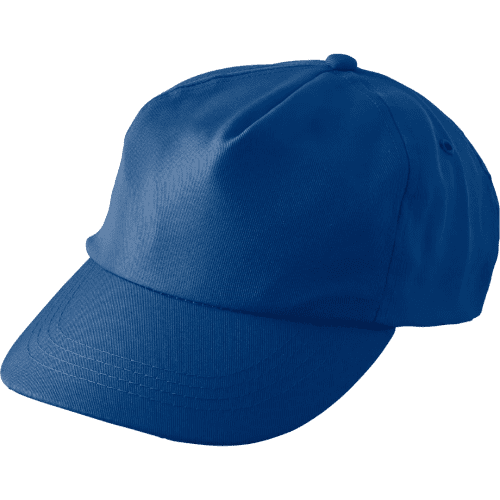 Custom branded rPET Caps in blue colour by Total Merchandise