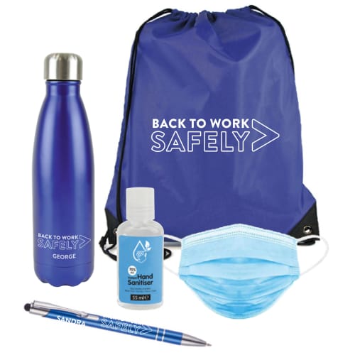 Custom Printed Back to Work Kits or Back to School Sets with your Logo from Total Merchandise