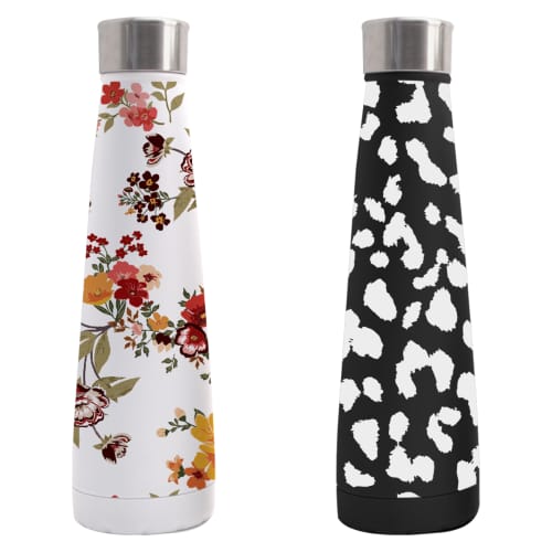 Trident Metal Water Bottles Printed all over with your design by Total Merchandise