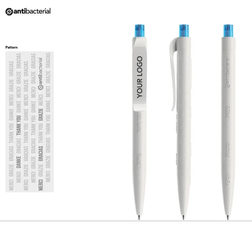 Promotional Antibacterial Ballpen with printed surface by Total Merchandise