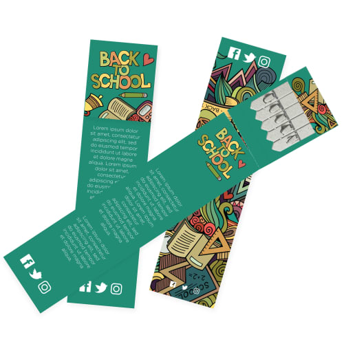 Custom printed Bookmark Seedsticks® with your corporate design by Total Merchandise