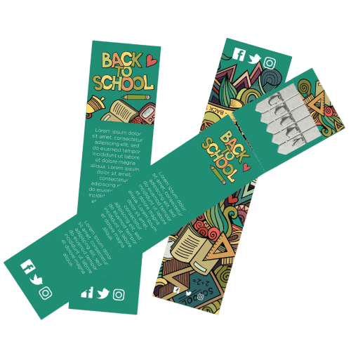 Custom printed Bookmark Seedsticks® with your corporate design by Total Merchandise