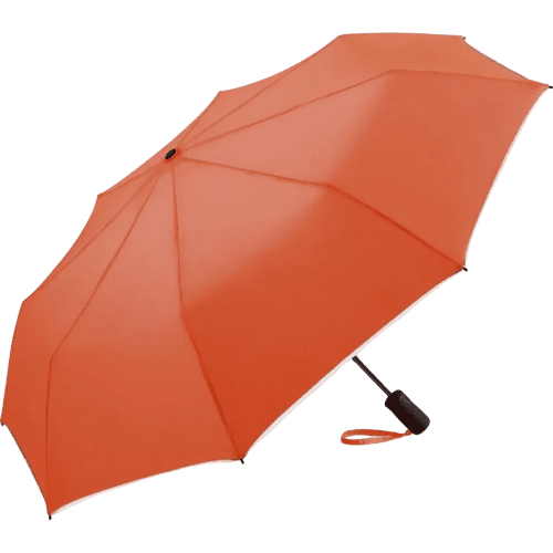 Fare Reflective Edge Umbrellas in Neon Orange