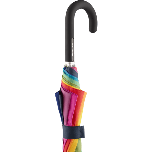 Promotional Rainbow colour Umbrellas printed with your logo by Total Merchandise