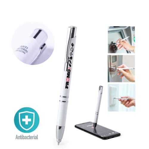 Corporate Branded Antibacterial Contactless Stylus Pen for Travel Mug & Stylus Pen Treat Boxes