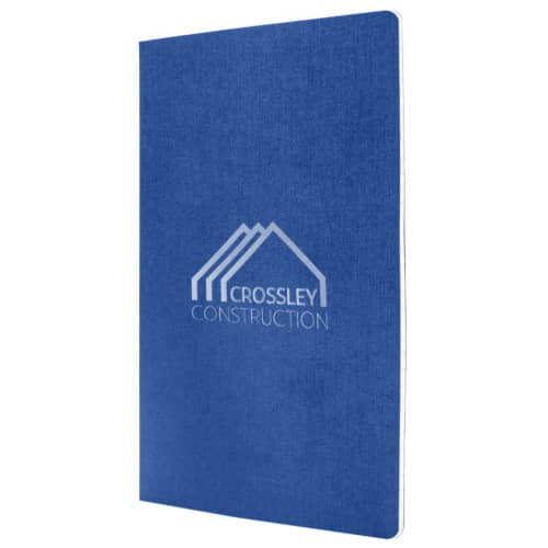 Custom Orion Medium Ruled Recyclable Notebook is branded by Total Merchandise to show your logo.