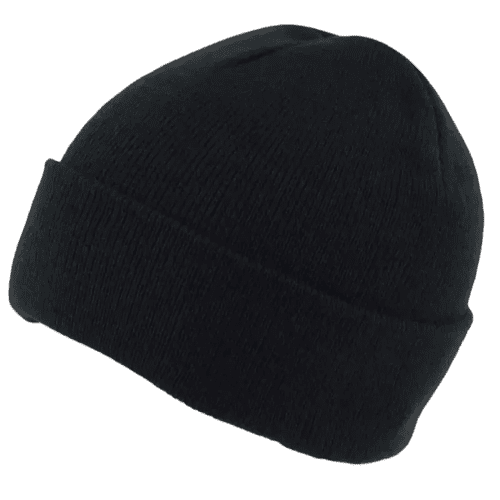 Promotional Recycled Polyester Knitted Beanies With An Embroidered Design From Total Merchandise