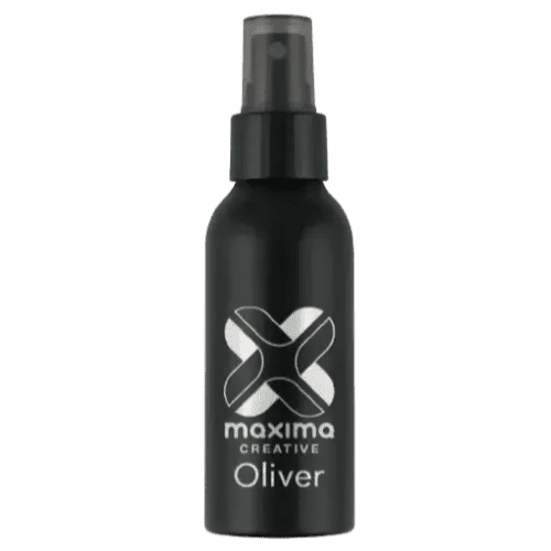 Branded 100ml Aluminium Hand Sanitiser Spray in Black Engraved with your Logo & Individual Names