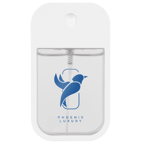 Branded Oriel Hand Sanitiser with clear sanitiser printed with your logo by Total Merchandise