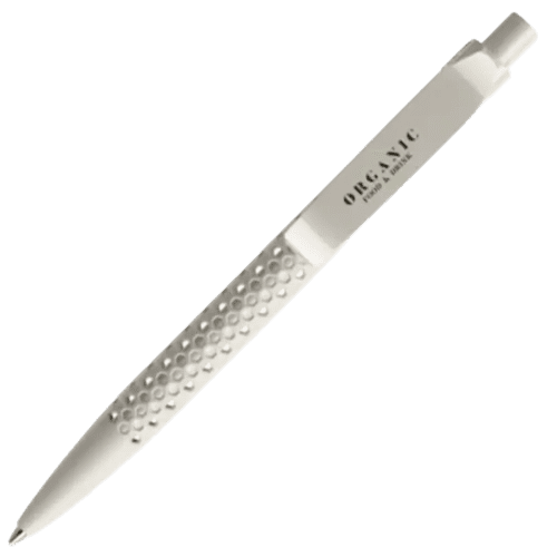 Promotional branded Prodir QS40 True Biotic Pen printed with your logo by Total Merchandise