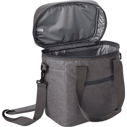 Promotional PU Cooler Bag printed with your logo in multiple positions by Total Merchandise