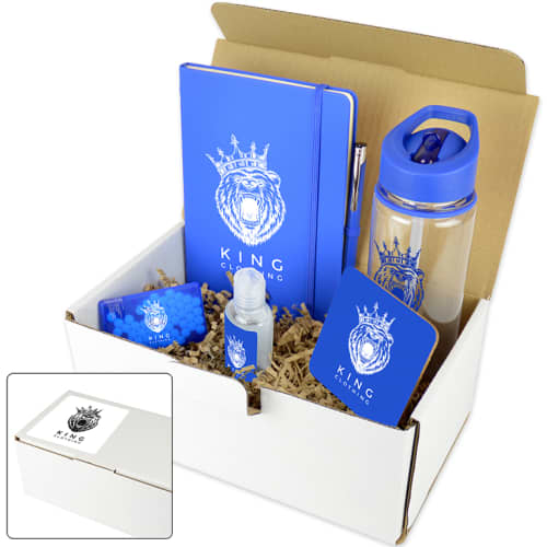 Branded Corporate Gift Packs printed with your design & individual names by Total Merchandise