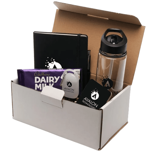 Logo printed Corporate Gift Packs in Black from Total Merchandise