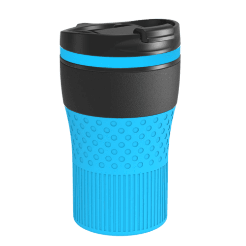 Retumbler Bayamo Thermo Mug in Black/Cyan