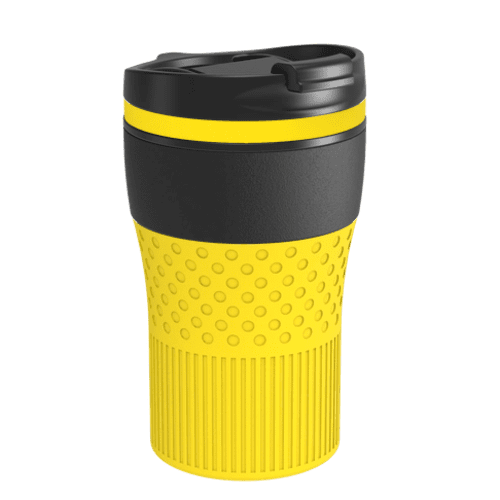Retumbler Bayamo Thermo Mug in Black/Yellow
