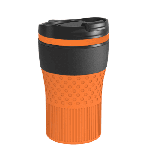 Retumbler Bayamo Thermo Mug in Black/Orange