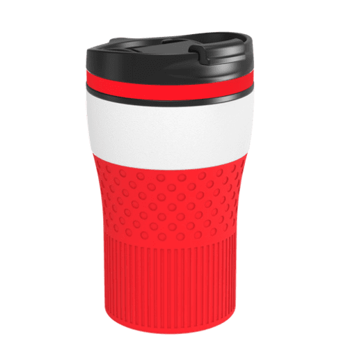 Retumbler Bayamo Thermo Mug in White/Red
