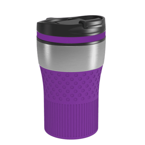 Retumbler Bayamo Thermo Mug in Silver/Purple