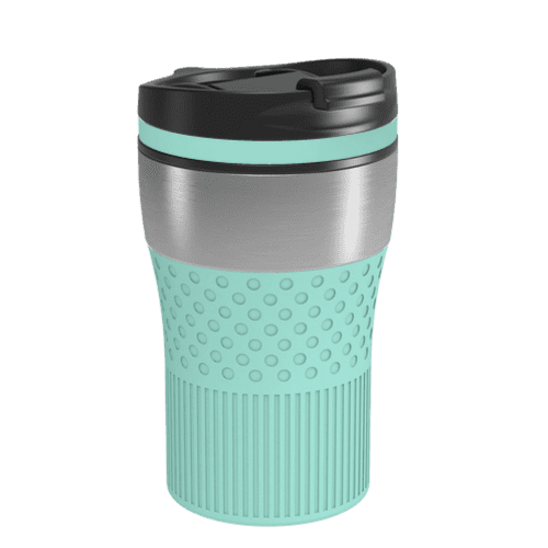 Retumbler Bayamo Thermo Mug in Silver/Mint