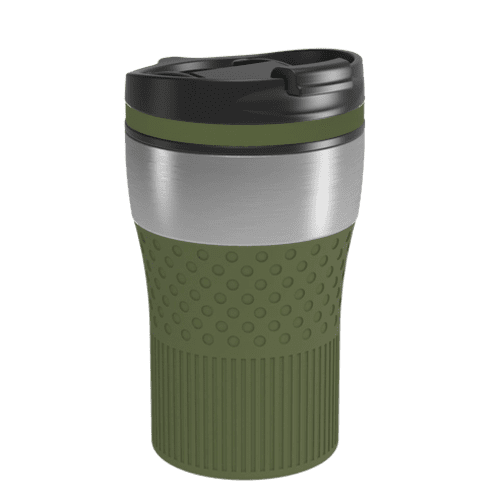 Retumbler Bayamo Thermo Mug in Silver/Olive