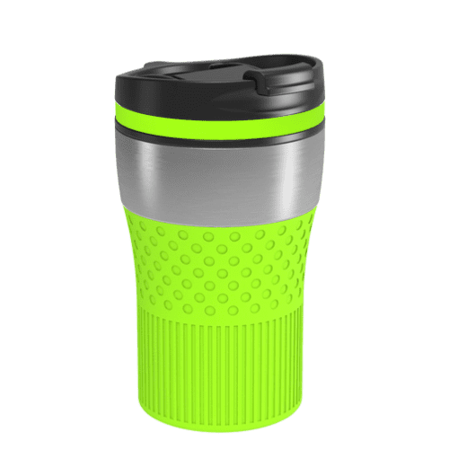 Retumbler Bayamo Thermo Mug in Silver/Light Green