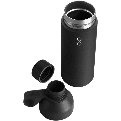 500ml Recycled Plastic Ocean Bottle showing the in parts available from Total Merchandise
