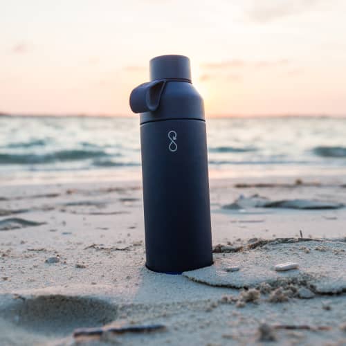Ocean Eco-Friendly Metal Drinks Bottle Branded with a Company logo from Total Merchandise