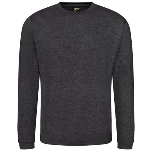 Custom Branded RTX Pro Sweatshirt in Charcoal which you can print your company logo/design to