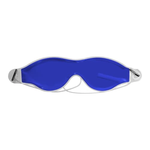 Promotional Cooling Eye Masks in blue ready for printing with a logo by Total Merchandise