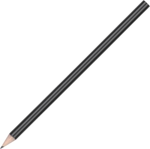 UK Branded Standard Pencil in Black from Total Merchandise