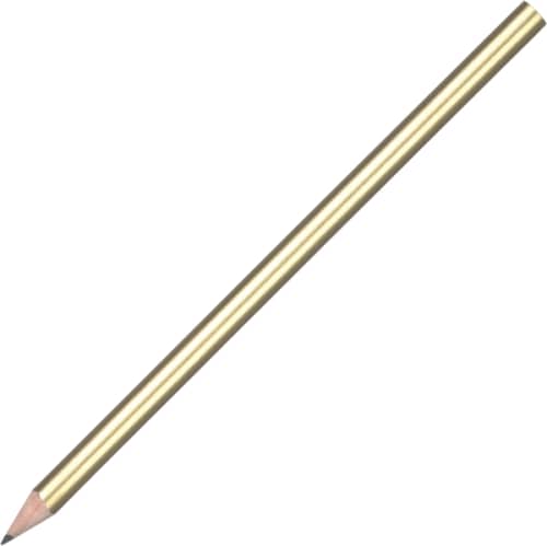 Promotional Standard Pencil in Gold from Total Merchandise