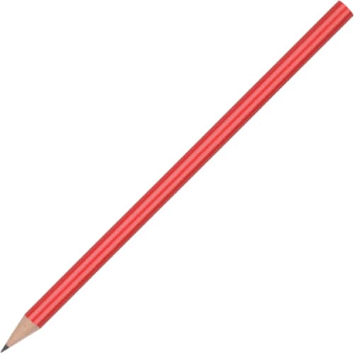 UK Branded Standard Pencil in Red from Total Merchandise