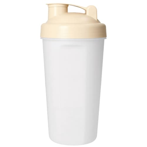 Printable Eco-friendly Protein Shaker in Translucent/Apricot colour by Total Merchandise