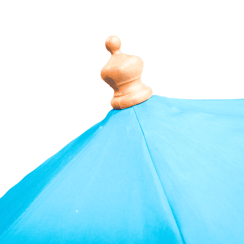 2m Wooden Parasol