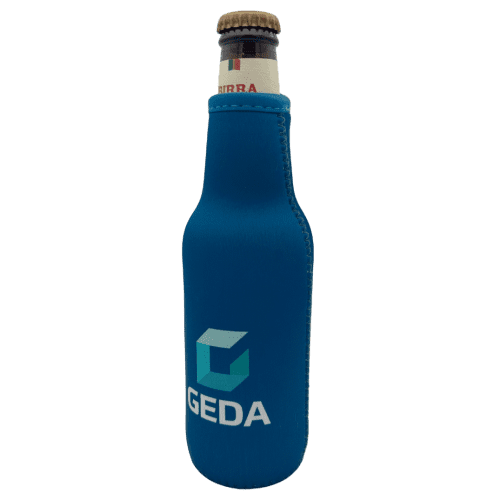Bottle Cooler Sleeves in Blue 287c