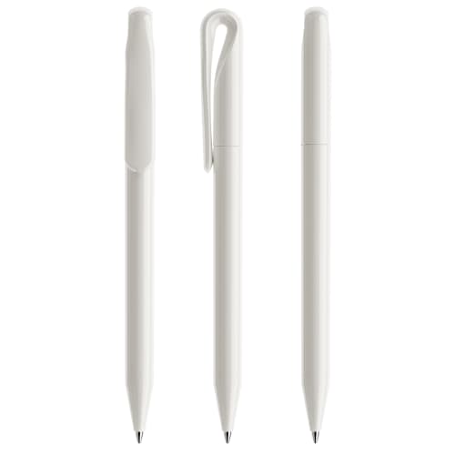 Prodir DS1 Ballpen in Polished White