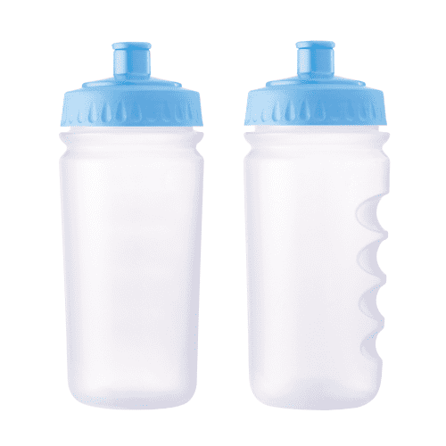 380ml Olympic Sports Bottles in Translucent/Sky Blue