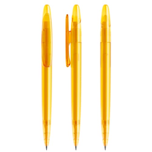 Prodir DS5 Ballpen in Transparent Yellow